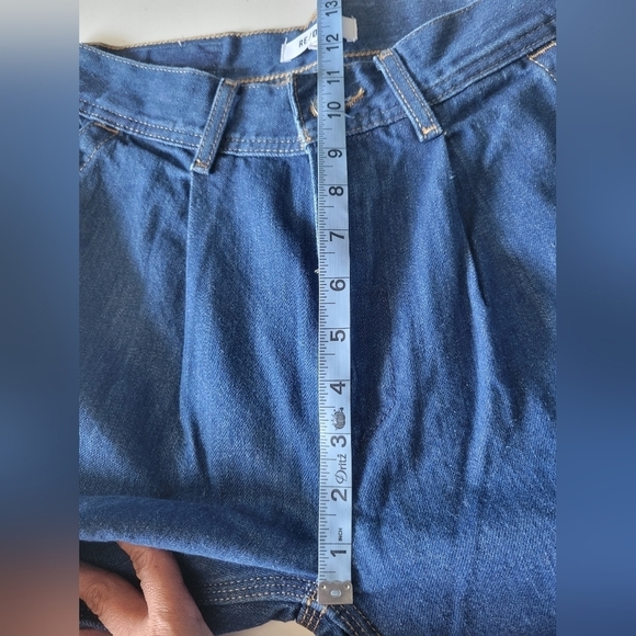 RE/DONE Utility Loose Oversized Jeans In True Rinse Size 25 Waist 30 - Picture 14 of 16